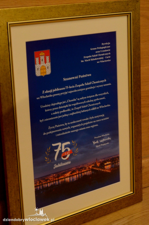 75-lecie Zespołu Szkół Chemicznych we Włocławku