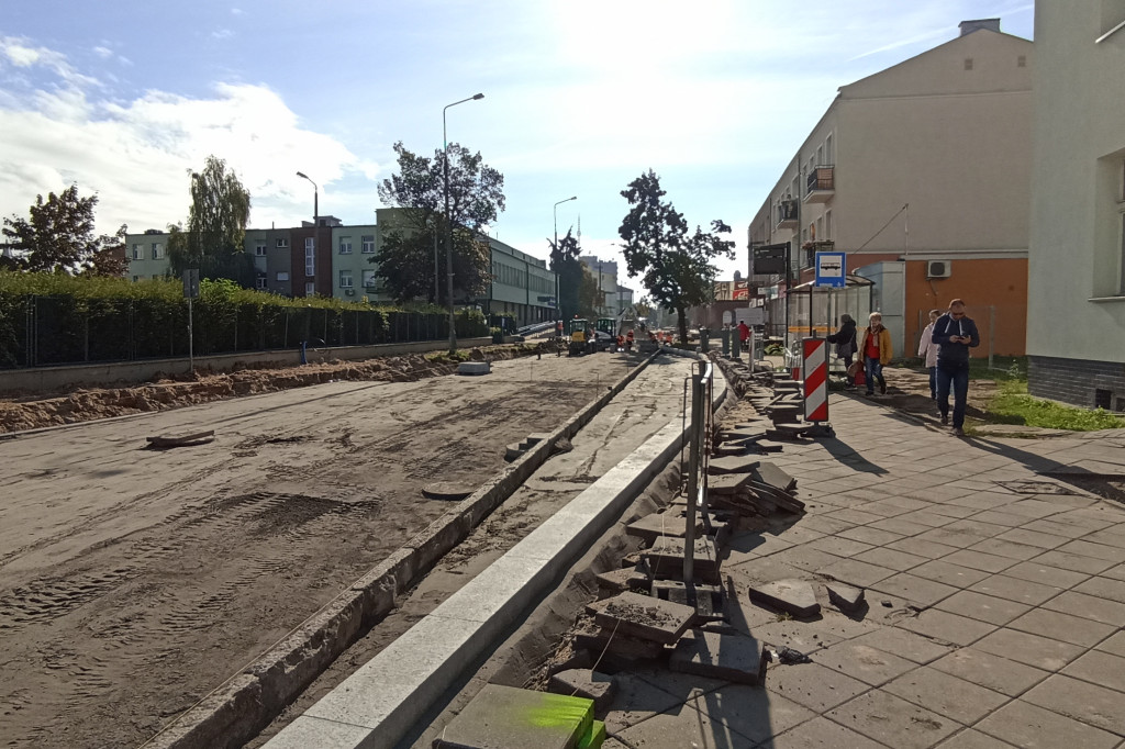 Tak idzie przebudowa ul. Kilińskiego