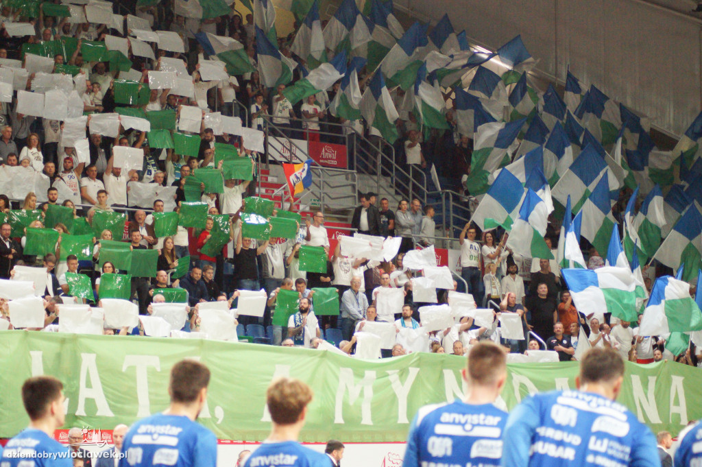 Kibice na meczu Anwil vs Zastal