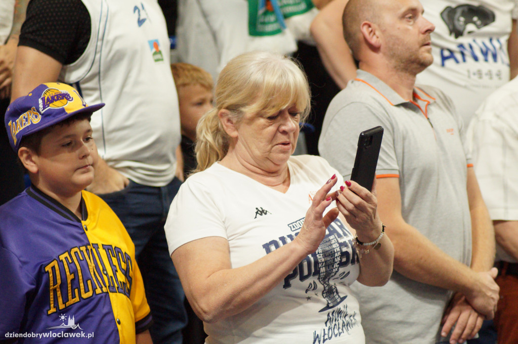 Kibice na meczu Anwil vs Zastal