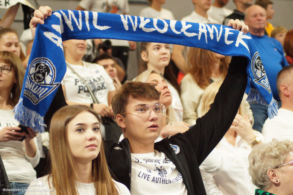 Kibice na meczu Anwil vs Zastal