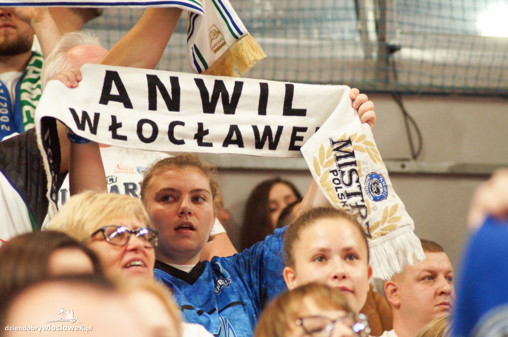 Kibice na meczu Anwil vs Zastal
