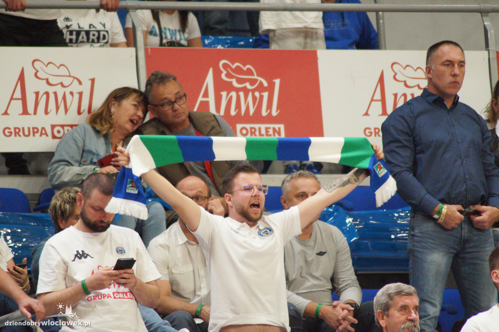 Kibice na meczu Anwil vs Zastal
