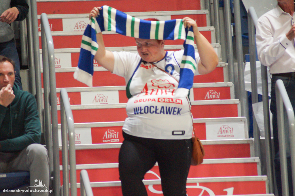 Kibice na meczu Anwil vs Zastal