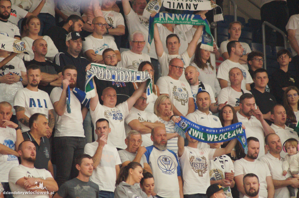 Kibice na meczu Anwil vs Zastal