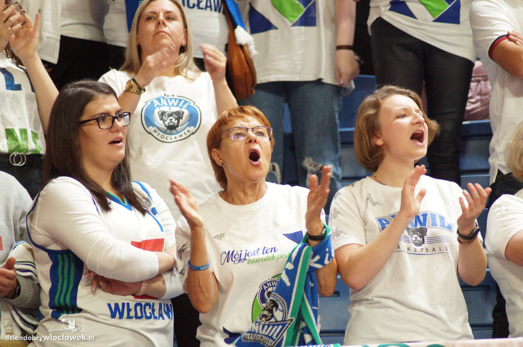 Kibice na meczu Anwil vs Zastal