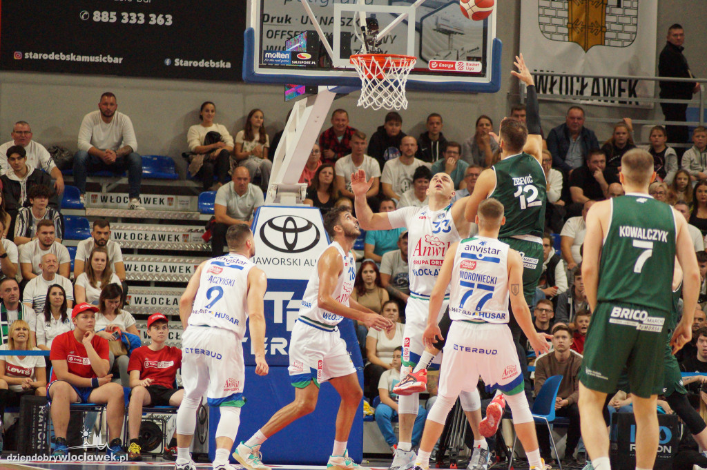 Mecz Anwil Włocławek vs Zastal BC Zielona Góra