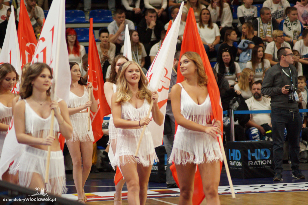 Cheerleaderki na meczu Anwil vs Zastal
