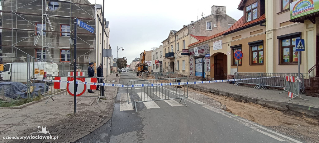 Niewybuch wykopany w Śródmieściu