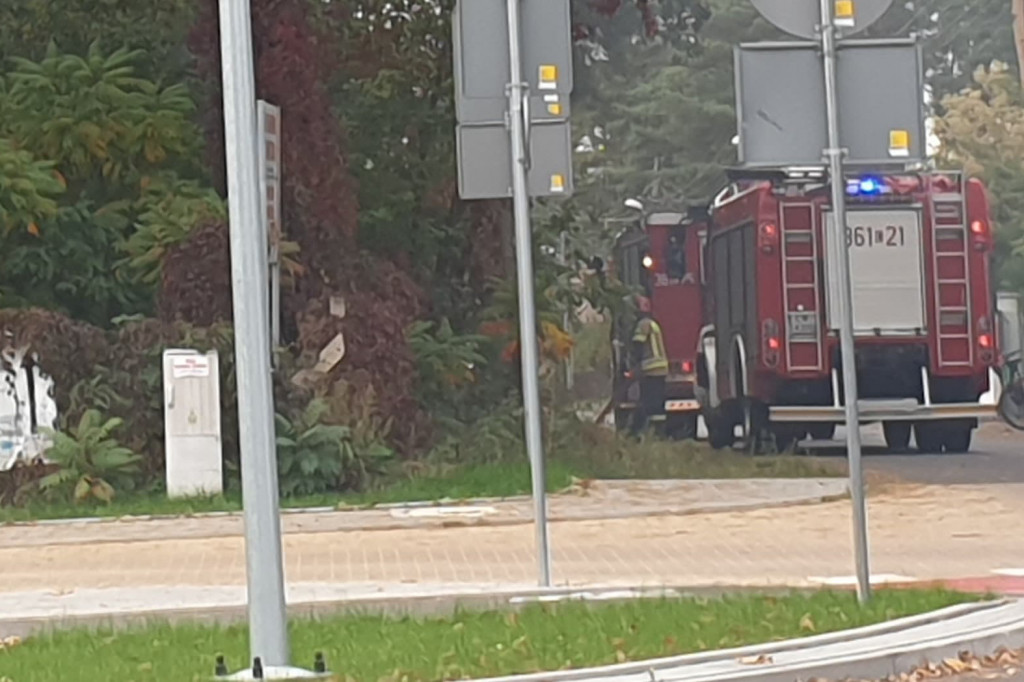 Znów płonie stara willa w Michelinie