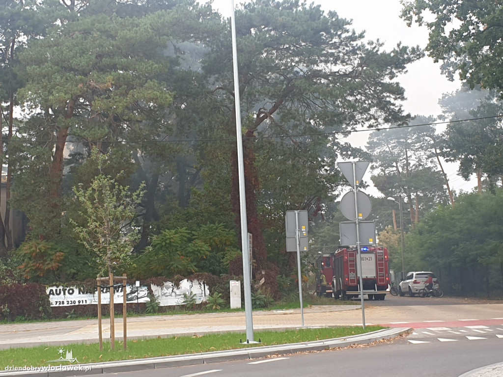 Znów płonie stara willa w Michelinie