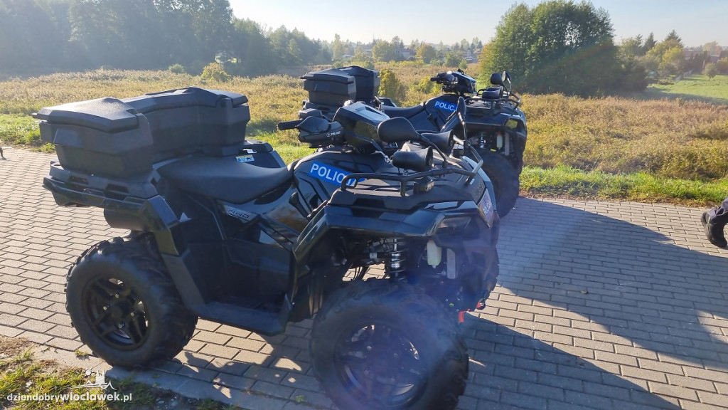 Motorówka, quady, rowery, dron - nowy sprzęt dla policji