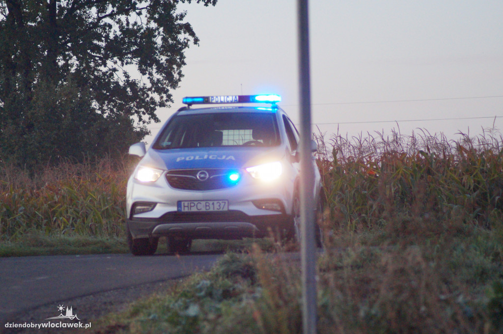 Wyciek z ropociągu w gm. Chodecz