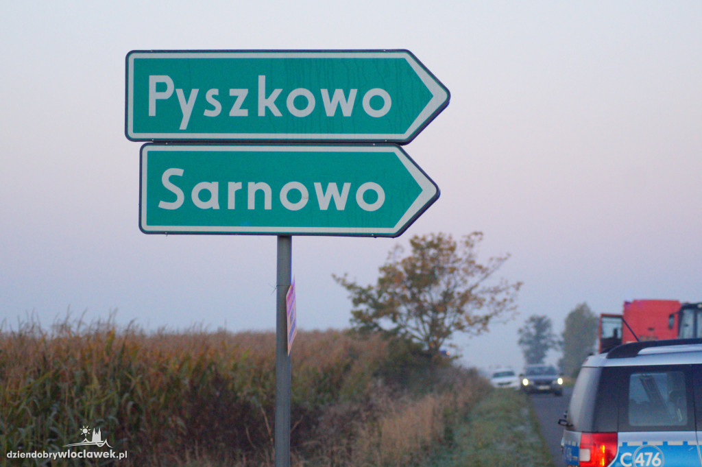 Wyciek z ropociągu w gm. Chodecz