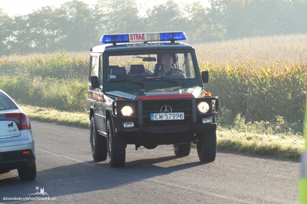 Wyciek z ropociągu w gm. Chodecz