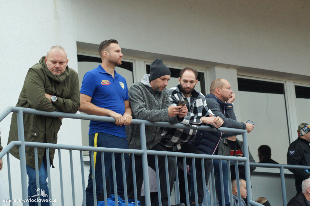 Kibice na meczu Włocłavia vs Elana