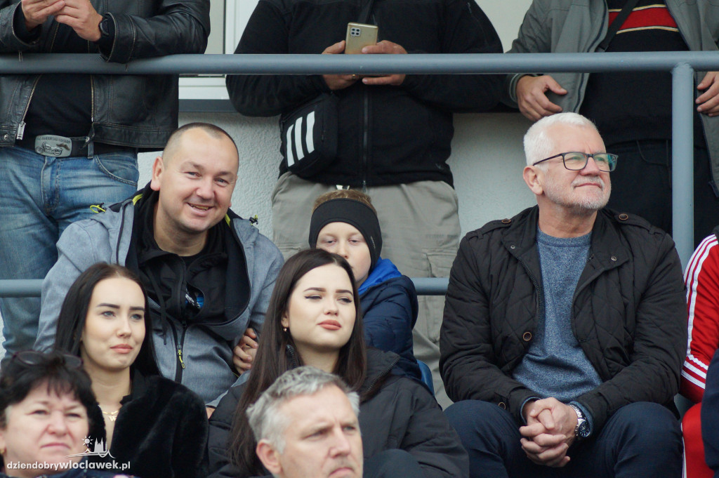 Kibice na meczu Włocłavia vs Elana