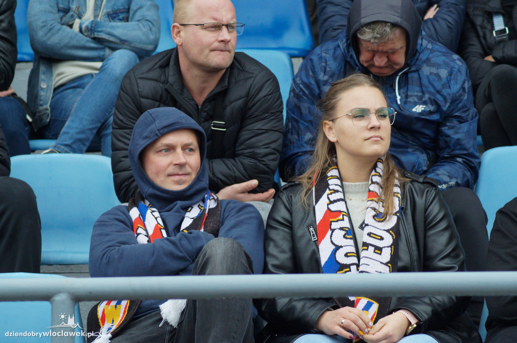Kibice na meczu Włocłavia vs Elana