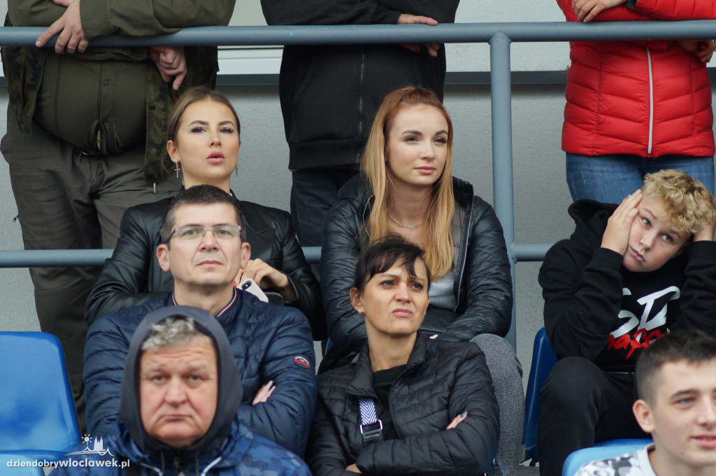 Kibice na meczu Włocłavia vs Elana