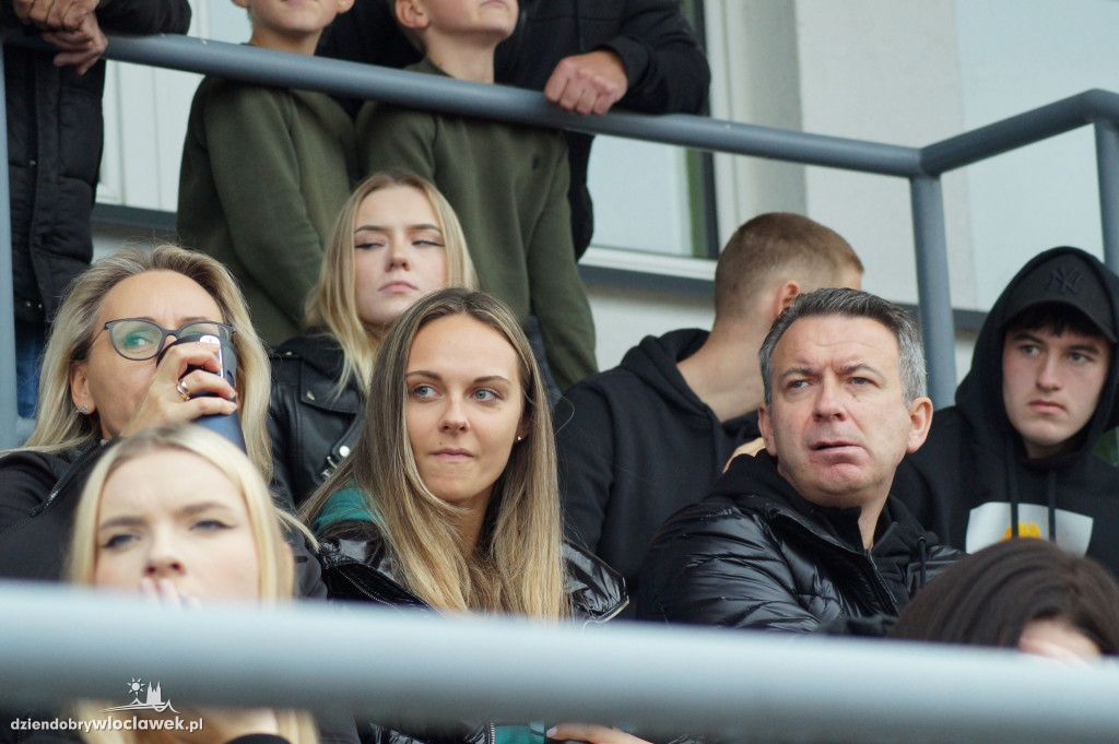 Kibice na meczu Włocłavia vs Elana