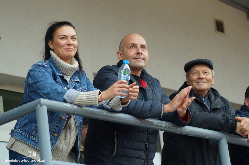 Kibice na meczu Włocłavia vs Elana