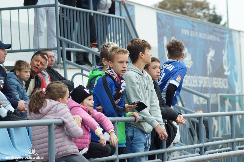 Kibice na meczu Włocłavia vs Elana
