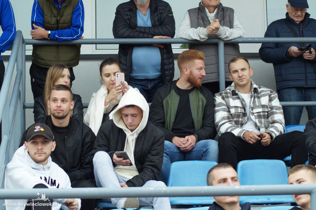 Kibice na meczu Włocłavia vs Elana