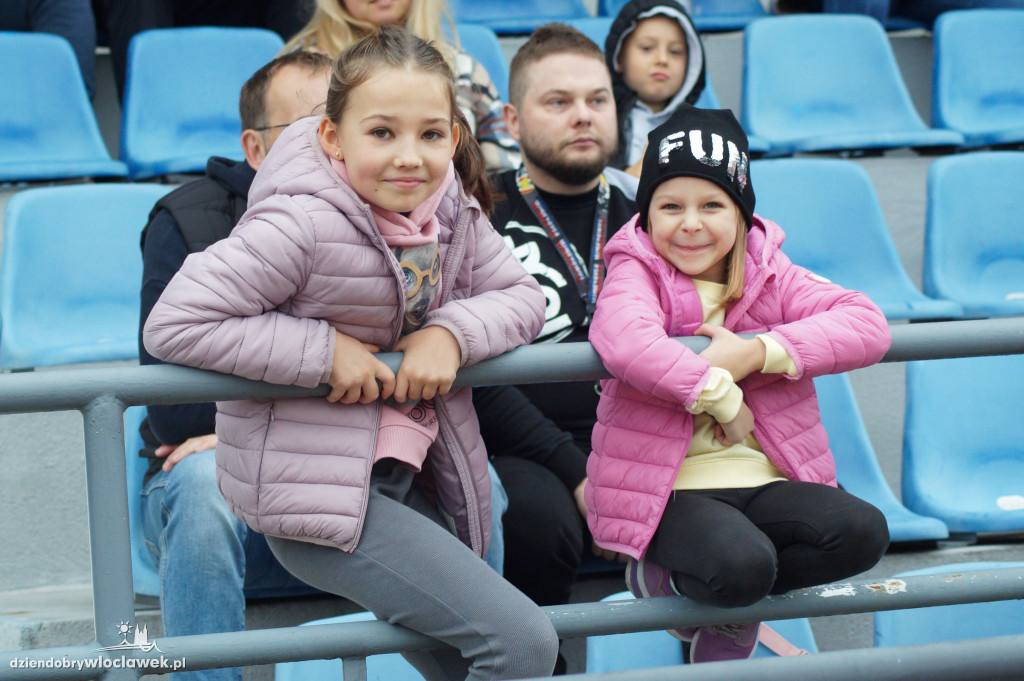 Kibice na meczu Włocłavia vs Elana