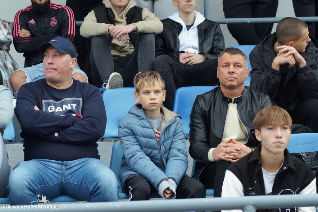 Kibice na meczu Włocłavia vs Elana