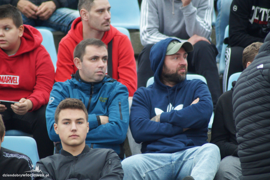Kibice na meczu Włocłavia vs Elana
