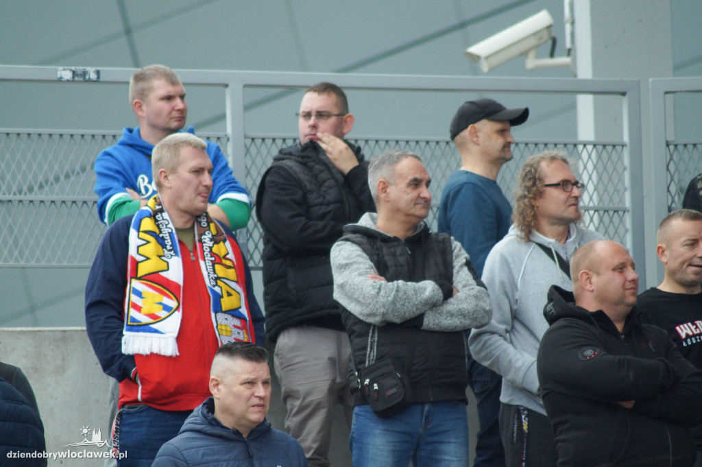 Kibice na meczu Włocłavia vs Elana