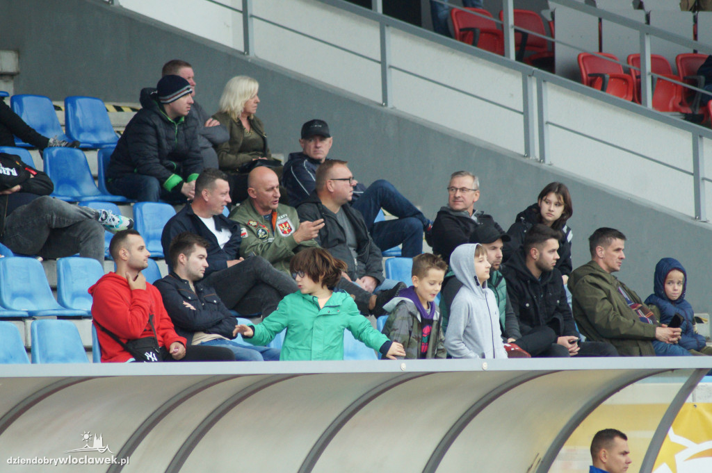 Kibice na meczu Włocłavia vs Elana