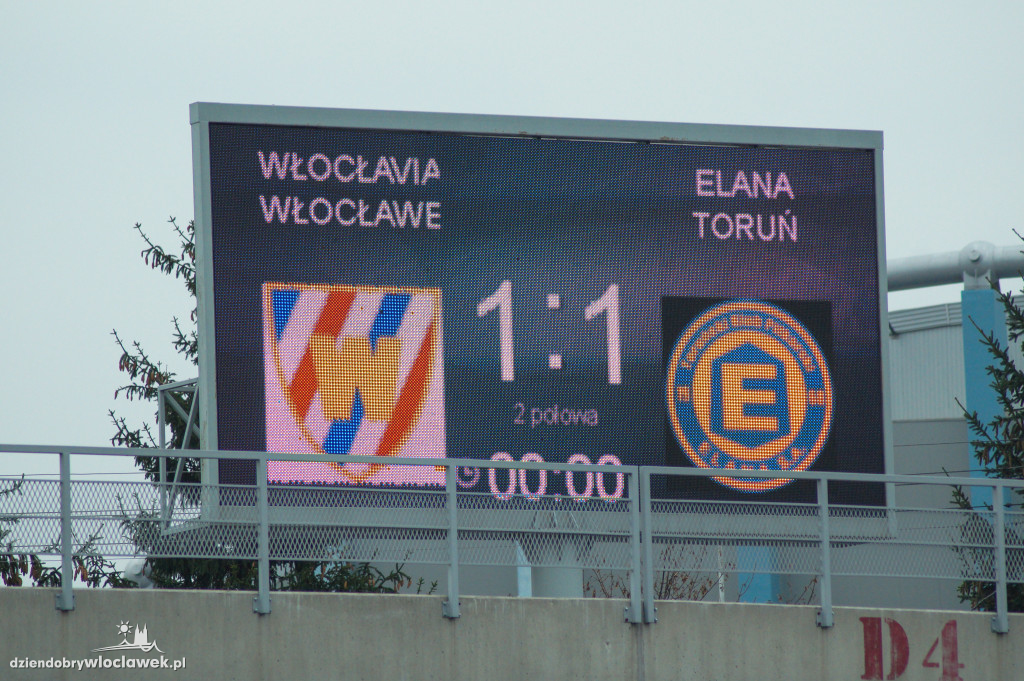 Włocłavia remisuje z Elaną