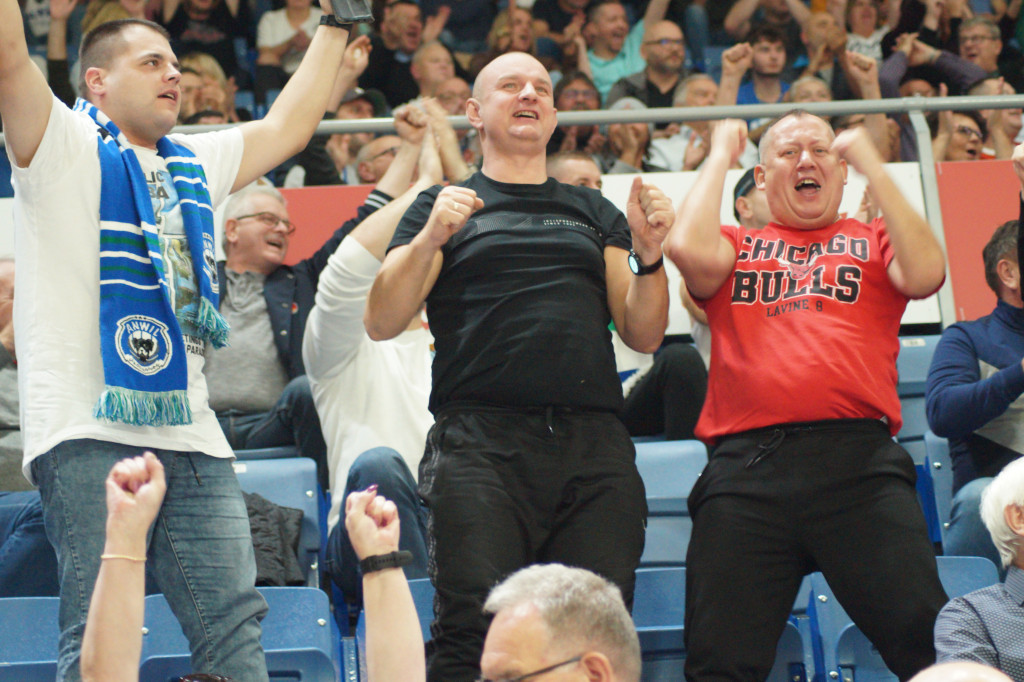 Kibice na meczu Anwil vs Karhu