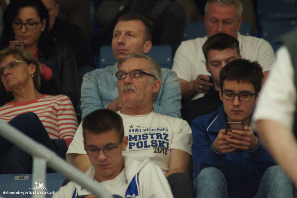 Kibice na meczu Anwil vs Karhu