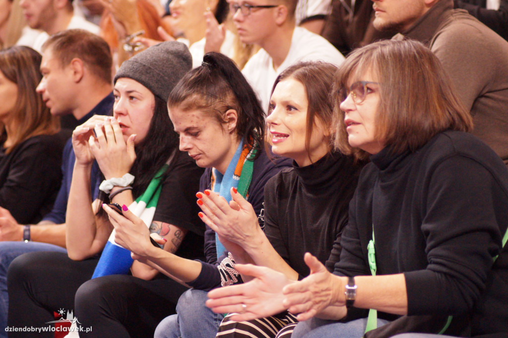 Kibice na meczu Anwil Włocławek PGE Spójnia Stargard