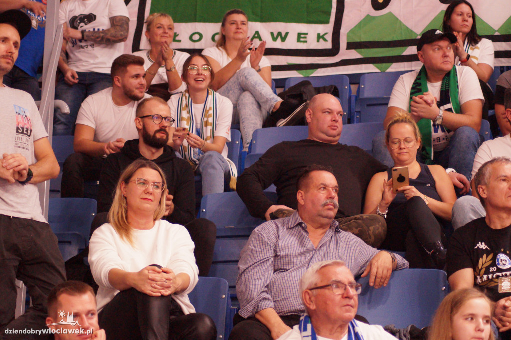 Kibice na meczu Anwil Włocławek PGE Spójnia Stargard