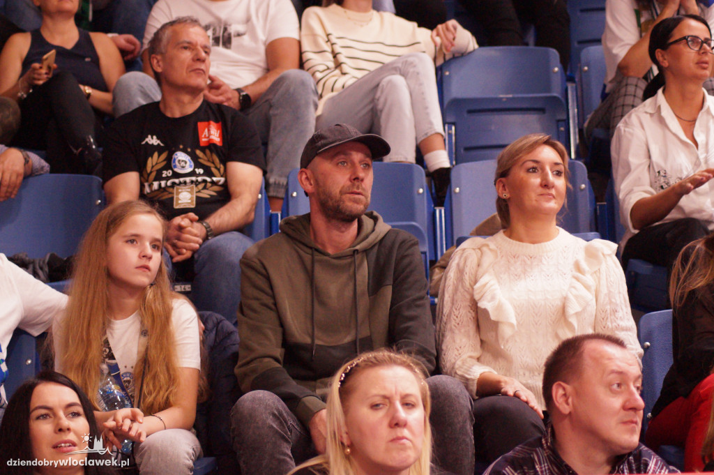Kibice na meczu Anwil Włocławek PGE Spójnia Stargard