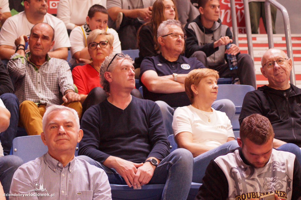 Kibice na meczu Anwil Włocławek PGE Spójnia Stargard