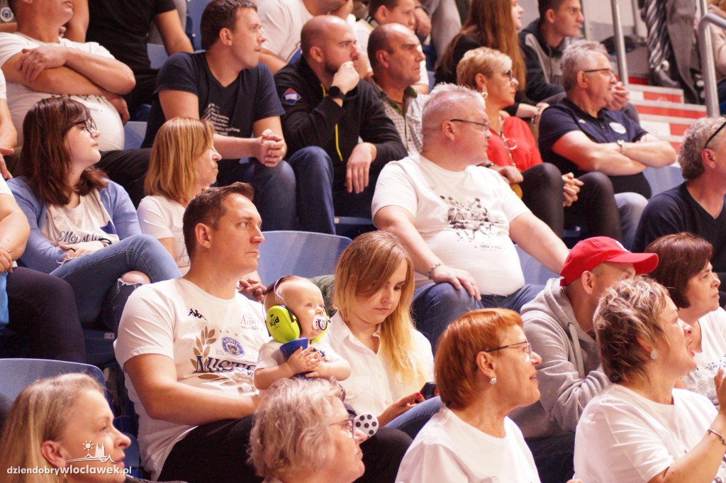 Kibice na meczu Anwil Włocławek PGE Spójnia Stargard