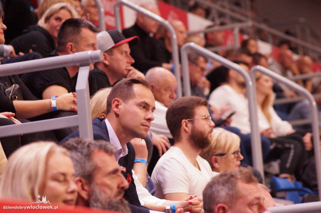 Kibice na meczu Anwil Włocławek PGE Spójnia Stargard