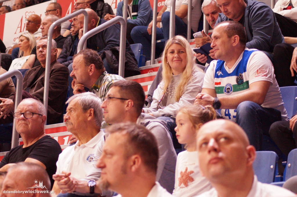 Kibice na meczu Anwil Włocławek PGE Spójnia Stargard