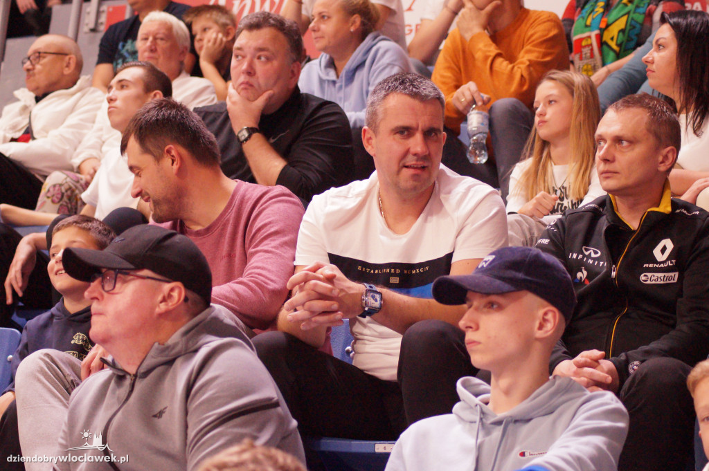 Kibice na meczu Anwil Włocławek PGE Spójnia Stargard