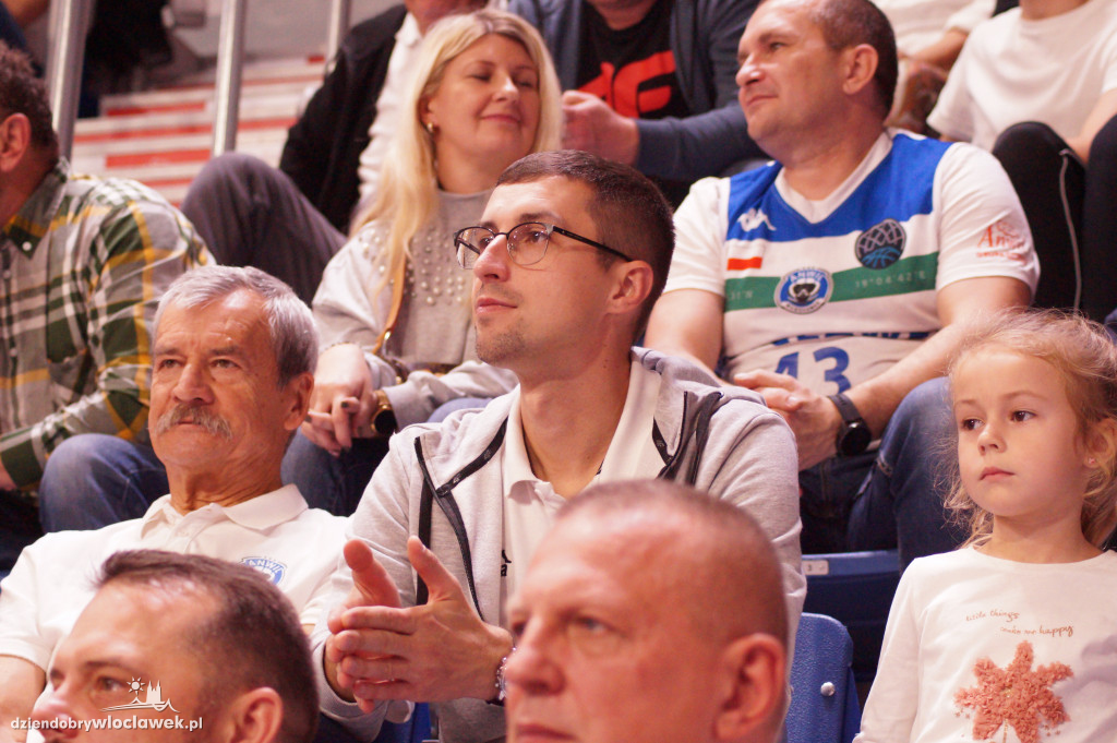 Kibice na meczu Anwil Włocławek PGE Spójnia Stargard