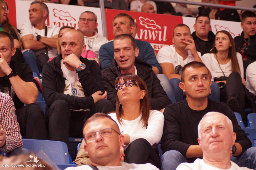 Kibice na meczu Anwil Włocławek PGE Spójnia Stargard