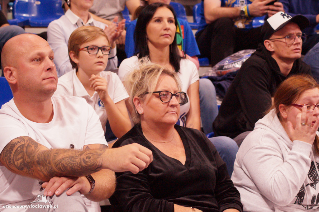 Kibice na meczu Anwil Włocławek PGE Spójnia Stargard