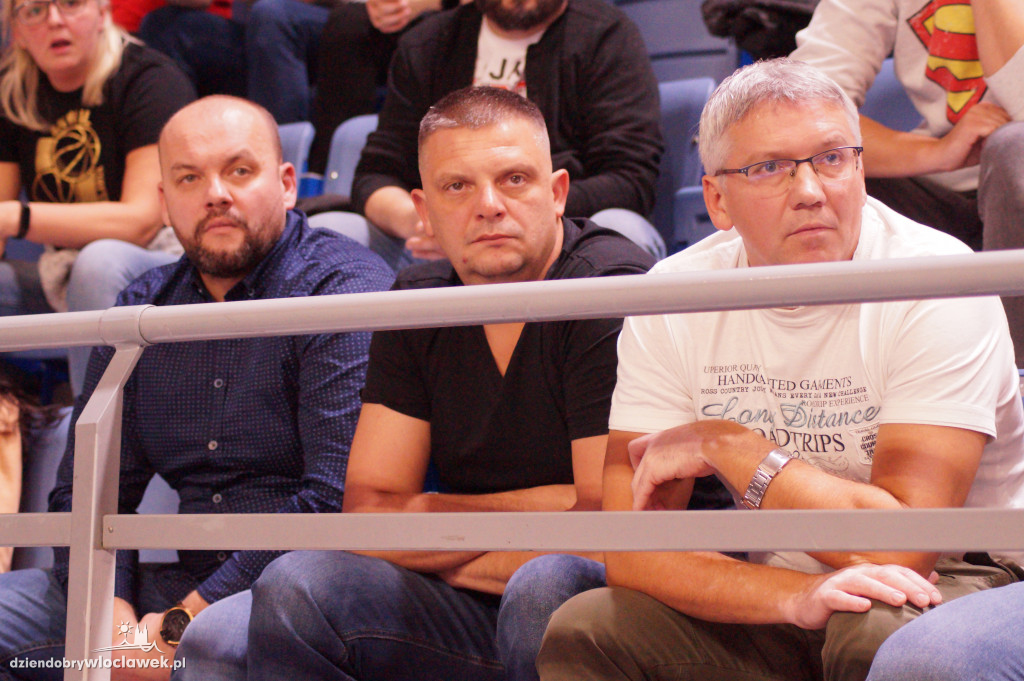 Kibice na meczu Anwil Włocławek PGE Spójnia Stargard