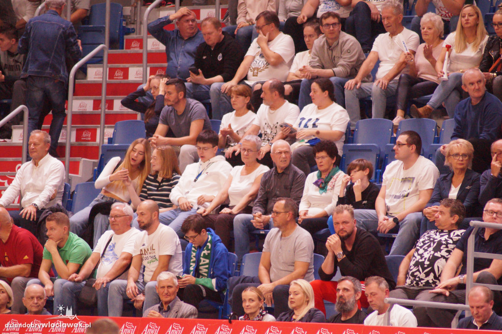 Kibice na meczu Anwil Włocławek PGE Spójnia Stargard