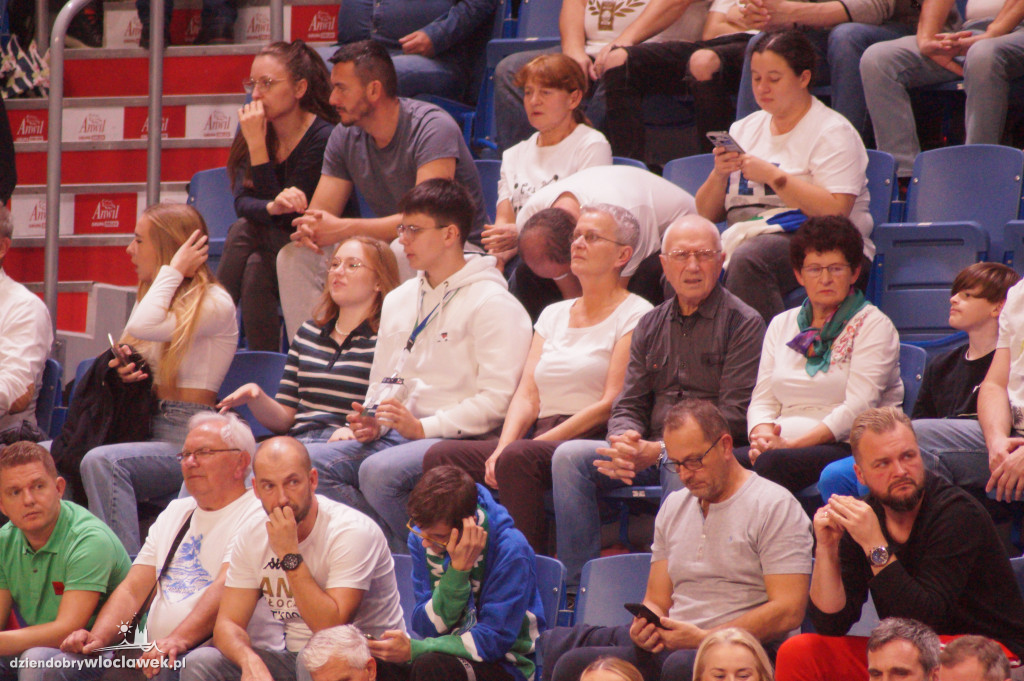 Kibice na meczu Anwil Włocławek PGE Spójnia Stargard