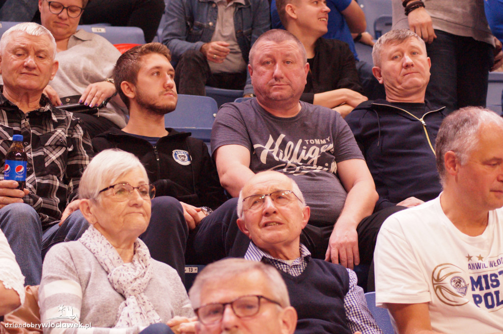 Kibice na meczu Anwil Włocławek PGE Spójnia Stargard